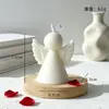 Velas personalizadas de anjinho, peças decorativas de interior, adereços, lembrancinhas de casamento, velas perfumadas de anjo alado