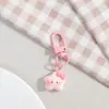 Chaveiro Cartoon Gato KT Laço Estrela Pingente de Miçangas Perler DIY Versátil Bolsa Melhor Amigo Casal Pequeno Presente