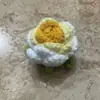 Flor de Hilo Hecha a Mano Cabeza de Rosa Crochet Patrón Nuevo Versión de Muestra Prenda Semi-Terminada Accesorios Tejido Algodón de Leche