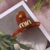 Pinza para el pelo Huhu de Leche Estrella Grasa Oso Agarra Corazones de Niña Animal Pequeño Pato de Goma Dibujos Animados Pinza Lateral Linda Dulce Accesorios para el Cabello