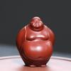 Mascota de té de arena púrpura de Yixing, Buda Maitreya, Guanyin, Dios de la Riqueza, pequeños adornos, figura, bolsa de tela, escultura de Buda, inserto fragante, artesanía de cerámica
