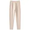 Nuevos Leggings y Pantalones Largos de Cachemir Suave para Mujer, Cintura Alta, Corte Ajustado, Cálido, Capa Interior, Otoño/Invierno 2026