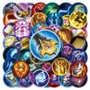 50 Pegatinas de Iconos de Equipo de Habilidad, Patrón de Graffiti del Juego Honor of Kings Pegatinas para Tableta, Cuaderno, Patineta, Coche