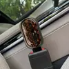 Extensor de Cinto de Segurança de Carro com Estampa de Desenho Animado, Brilhante e Vibrante, Conector de Fivela para Carro