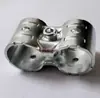 Accesorios para Invernaderos Conectores de Tubería de Acero, Conectores de Acero Inoxidable de Dos Vías, Cuatro Vías, Tres Vías, Tubos de Acero con Varilla de Alambre, Pinzas de Pato