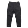 Pantalones Casuales Rectos Pequeños Sueltos de Algodón Fino de Primavera y Verano Marca de Moda Todo Combinable Simples Pantalones Largos de Nueve Puntos Venta al por Mayor de Moda