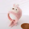 Touca de Bebê para Outono e Inverno, Quente e Grossa, Touca Fofa com Orelhas de Cachorro, Touca de Tricô à Prova de Vento para Meninos e Meninas, Bebês e Crianças Pequenas
