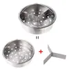 Vaporera Transfronteriza de 6 Cuartos de Acero Inoxidable 304, Set de Accesorios Instant Pot en Stock