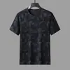Camiseta de Verano 2026 Estampada de Cuello Redondo y Manga Corta para Hombre, Talla Grande, Holgada Moderna de Media Manga Oversize Delgada