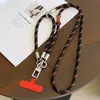 Diagonal Transfronteiriça Duas em Uma Cordão Longo para Celular de Pulso Destacável Fivela de Metal Corda de Segurança Emenda Artefato Anti-Perda