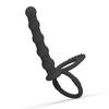 Expansor Anal de Silicona Orissi para Hombres y Mujeres, Tapón Anal, Dispositivo de Masturbación, Bolas Dobles Anilladas, Anillo de Bloqueo de Semen, Bolas Anales