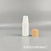 Garrafa Plástica, Garrafa Plástica de Polidor de Sapatos, Garrafa Plástica de Limpador de Sapatos Branco, Garrafa com Cabeça de Esponja para Limpeza