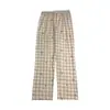 Pantalones de pijama de primavera, otoño e invierno para mujer, pantalones holgados de verano con dibujos animados, finos y holgados, pantalones de talla grande, ropa de abrigo, pantalones de casa para mujer, verano