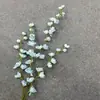 Flores de Seda Violeta Artificiales de 4 Ramas de Rama Alta para Decoración de Salón de Bodas, Flores Colgantes del Techo, Arreglos Florales de Techo Alto y Arreglos Florales para Pasillos