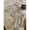 Pijama Listrado Preguiçoso Estilo Coreano para Mulheres, Novo Estilo de Verão, Conjunto Solto de Manga Curta e Calça Longa, Roupa de Casa, Tamanho Grande, Pode Ser Usado Fora
