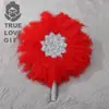 Fábrica de leques de penas leque de penas de peru direto leque de penas coloridas leque de penas de dança leque redondo grande de mão