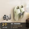 Estante para Pantuflas de Baño, Colgador de Pared para Inodoro sin Perforaciones, Herramienta de Drenaje para Pantuflas, Estante de Almacenamiento con Ventosa para Inodoro