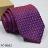Gravata de negócios masculina para casamento spot novo casamento vermelho 8CM gravata de mão atacado