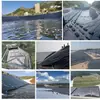 Geomembrana Anti-Infiltração de HDPE Aterro Sanitário de Cinzas Volantes Barramento de Lagoa de Rejeitos Geomembrana de Construção 1,5mm