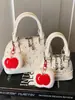 Transfronterizo 2026 Primavera Nuevo Estilo Simple Lunares Casual Versátil Bolso de Mano Pequeño Bolso de Concha para Mujer Bolso Cruzado Elegante