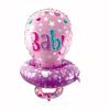 Globo de Película de Aluminio de Caricatura para Bebé Transfronterizo Bautizo de Bebé Baby Shower Biberón Pie Cochecito Globo