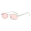 Nuevas Gafas de Sol Metálicas Cuadradas Pequeñas de Conducir para Hombre 2025 Gafas de Sol Europeas y Americanas Transfronterizas de Alta Gama de Moda para Mujer