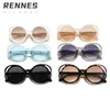 Las Nuevas Gafas de Sol Redondas con Flor Hueca de Raine Son del Mismo Estilo que las Gafas de Sol Esenciales para el Sol de Verano al Aire Libre para Mujer