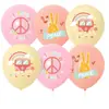 Globos de Látex de 12 Pulgadas Transfronterizos: Spider-Man, Pokemon, Patrulla Canina, Mario, Marvel, Varios Globos de Dibujos Animados