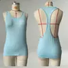 Chaleco Elástico Deportivo Sin Mangas para Mujer para Fitness Running Transpirable de Secado Rápido Yoga Fitness Blusa con Corte en la Espalda