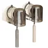 Suporte de Escova de Dentes com Ventosa, Copo para Escova de Dentes, Suporte para Copo de Enxaguante Bucal, Montado na Parede, Suporte de Escova de Dentes para Banheiro sem Furos