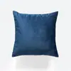Capa de Almofada Grande Cor Sólida Estilo Minimalista Moderno Removível e Lavável Capa de Almofada Decorativa de Veludo para Decoração de Sala de Estar e Quarto