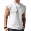 Estación Independiente 2026 estilo americano verano para hombre secado rápido manga corta versátil cuello redondo casual color liso top moderno en stock