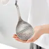 Cuchara para Olla Caliente de Acero Inoxidable 304, Cuchara de Pared, Cuchara para Sopa de Olla Caliente, Espumadera, Cuchara Espesa para Olla Caliente Picante, Cuchara Creativa Todo en Uno para Servir Gachas