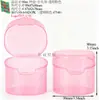 Espejo de Maquillaje Plegable Portátil, Espejo de Retoque de Doble Cara con Caja de Almacenamiento, Espejo Mini con Logo Personalizable