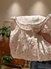 Nuevo camisón de gasa de algodón con dibujos animados para niñas, vestido de verano de manga corta, fino, dulce, lindo, holgado para estar en casa