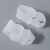 Ortóteses de silicone para dedos dos pés para homens e mulheres, para corrigir joanete, separador de três dedos, ferramenta de melhoria para o dedão do pé, pode ser usado com sapatos