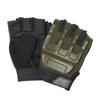 Guantes para Hombre para Exteriores de Fuerzas Especiales Tácticos de Combate Protección Entrenamiento Resistentes al Desgaste Medio Dedo Dedo Largo Cuatro Estaciones Guantes Tácticos