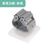 Gancho para trapeador ligero y sencillo de lujo para colgar en la pared, sin perforaciones, para baño, con hebilla resistente y clip para escoba