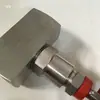 Acero Inoxidable Gj21-160P Unión Soldada Rosca Interna Manómetro Válvula de Aguja Válvula de Cierre M20*1.5/14Mm