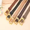 Directamente del fabricante: cinturón de cuero para mujer con hebilla, cinturón de moda para mujer, estilo coreano simple, cinturón de moda para mujer, cinturón popular para mujer