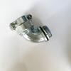 Cotovelo Galvanizado de 90 graus Mangueira Metálica Revestida de Plástico Conexão Capa Sextavada Cotovelo 38mm Cotovelo com Dentes Externos Cromados