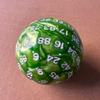 100 Bola Redonda Multicolor Cien Colecciones Dados Digitales Color Mazmorras y Dragones Mazmorras Cthulhu Grupo de Juego de Mesa