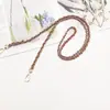 Bolso cruzado de un solo hombro versátil con cadena, bolso de moda para mujer, correa de cadena de cuero, correa de cordón para teléfono, correa de repuesto para bolso, accesorios de hardware
