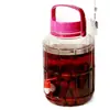 Botellas de vidrio para elaborar alcohol, jarras de vino, recipientes para vino, frascos gruesos de grado alimenticio para encurtidos, frascos sellados