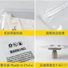 Advertencia: Bolsa de Vacío, Bolsa de Compresión para Ropa Transparente sin Válvula para Uso Transfronterizo, Bolsa de Almacenamiento Anti-Asfixia, Bolsa con Cierre de Doble Cremallera