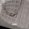 Collar con Colgante de Cruz Estilo Harajuku Hip Hop Marca de Moda ins Celebridad de Internet Transmisiones en Vivo Explosiones Accesorios Estilo Frío Lote