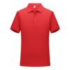Roupa de Trabalho Camisa Polo Manga Curta Logo Estampado Personalizado Casual Solta Lapela Camiseta Publicidade de Grupo Camisa Cultural Bordar