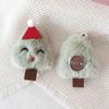 Novo Papai Noel Alce Boneco de Neve Pelúcia Broche Acessórios Decoração de Celebração de Natal Acessórios para Roupa Bolsa