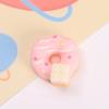 Nuevo Donut Nuevo Pasador de Pelo DIY Joyería Accesorios de Resina Imán de Refrigerador Pegamento Crema Material para Carcasa de Teléfono Móvil Venta al por Mayor