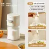 Tarro de Condimentos de Doble Propósito Dos en Uno Cocina Prensa Tarro de Sal Cuantitativo Botella de Vidrio para Controlar la Sal Tarro de Condimentos Cuantitativo a Prueba de Humedad